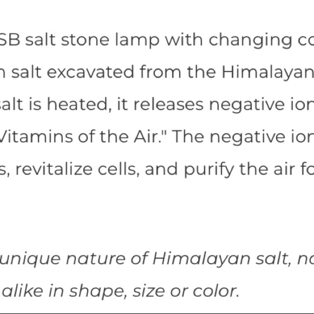 Himalayan Salt Lamp (Small) - Picture 7 of 11